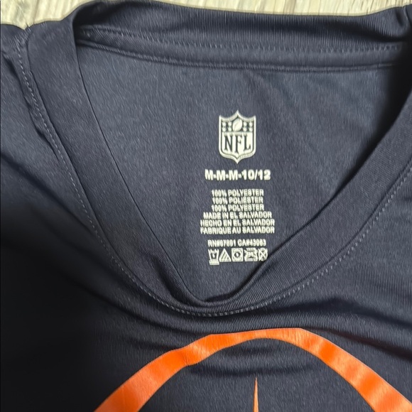 NFL Chicago Bears Youth Icon Navy T-Shirt - M - Picture 2 of 4